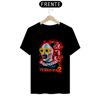 Camiseta Terrifier (Yellow Sunflower Glasses - Movie 2) Estampa Terror