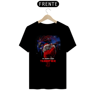 Camiseta Terrifier (Poster Art Papai Noel Noite de Natal - Movie 3) Estampa Terror