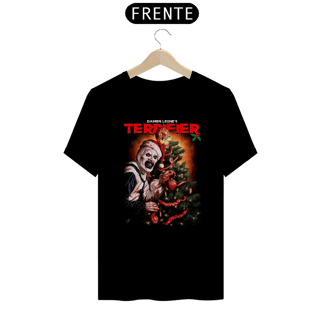 Camiseta Terrifier  (Art - Arvore de Natal) Estampa Terror