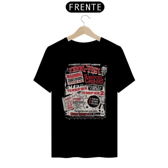Camiseta Terrifier  (Terri - Fest) Estampa Terror