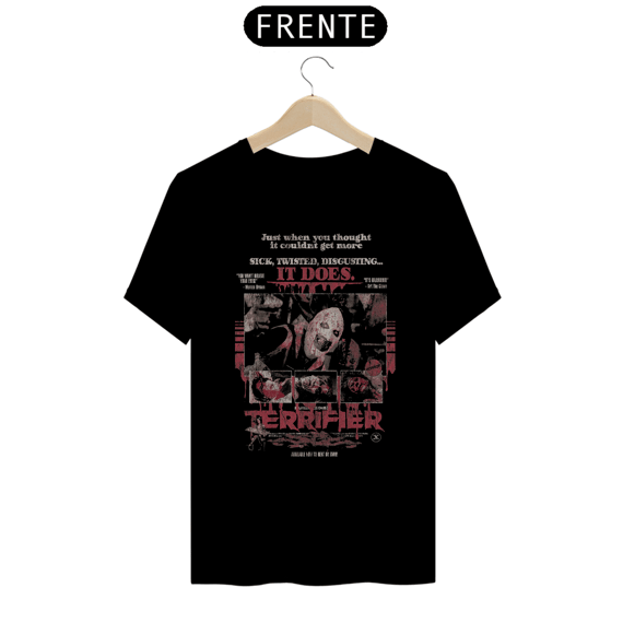 Camiseta Terrifier  (Art - It Does.) Estampa Terror