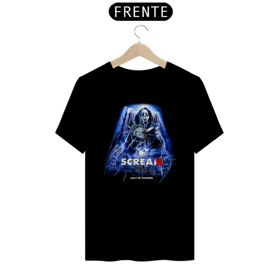 Camiseta Scream ( Pânico  - Ghost Face - New York) Estampa Terror