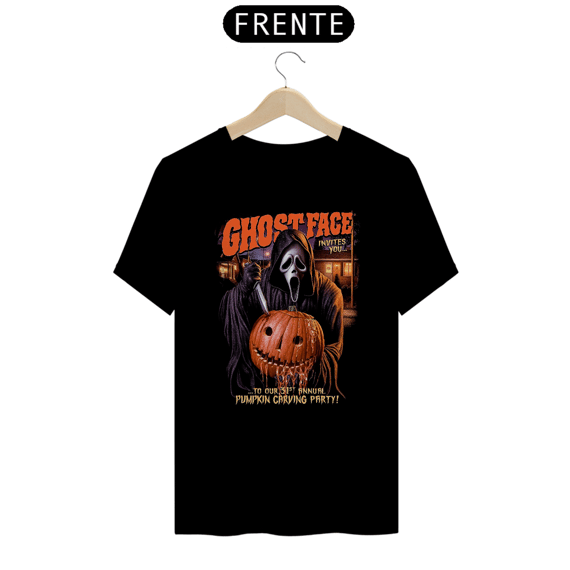 Camiseta Scream ( Pânico  - Ghost Face - Halloween) Estampa Terror