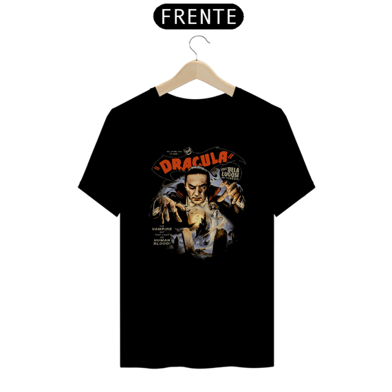 Camiseta Dracula ( Bela Lugosi as Dracula - 01) Estampa Terror