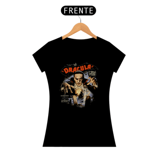 Nome do produto Camiseta Feminina Dracula ( Bela Lugosi as Dracula - 01) Estampa Terror