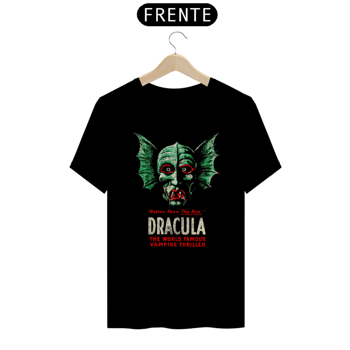 Nome do produto: Camiseta Dracula ( Bela Lugosi as Dracula - Monster ) Estampa Terror