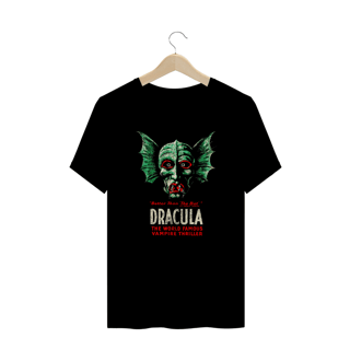 Nome do produto Camiseta Plus Size Dracula ( Bela Lugosi as Dracula - Monster ) Estampa Terror