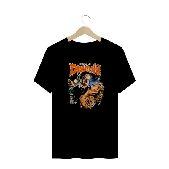 Camiseta Plus Size Dracula ( Bela Lugosi as Dracula - Horror ) Estampa Terror