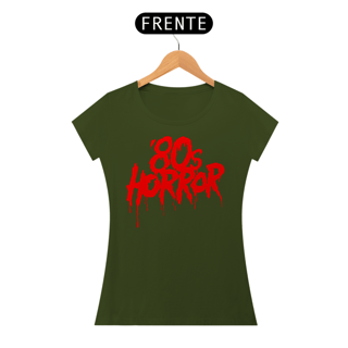 Nome do produto Camiseta Feminina 80 Horror Estampa Terror