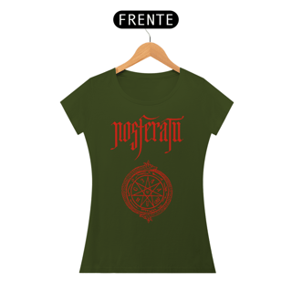 Nome do produto Camiseta Feminino Nosferatu ( Símbolo Vermelha ) Estampa Terror