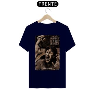 Nome do produto Camiseta Um Lobisomem Americano em Londres