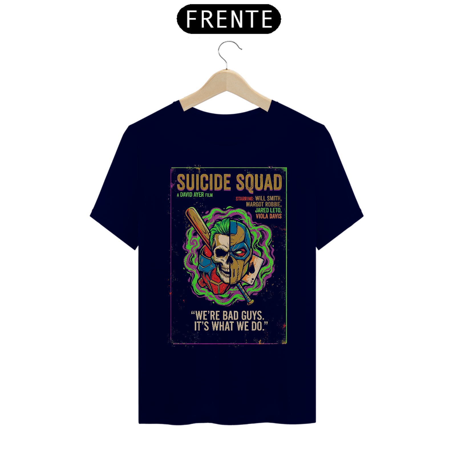 Camiseta Esquadrão Suicida