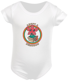 Nome do produto Body Bebê Stranger Things - Adopt a Demodog