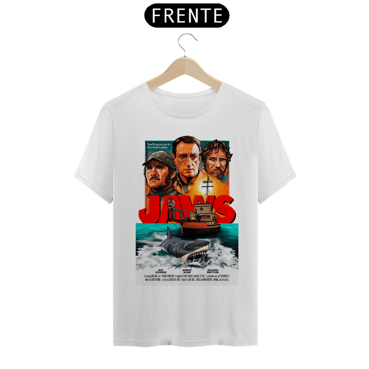 Nome do produto: Camiseta Tubarão