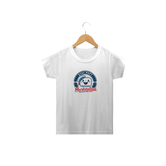 Camiseta Infantil Caça Fantasmas - Stay Puft