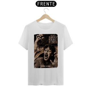 Nome do produto Camiseta Um Lobisomem Americano em Londres