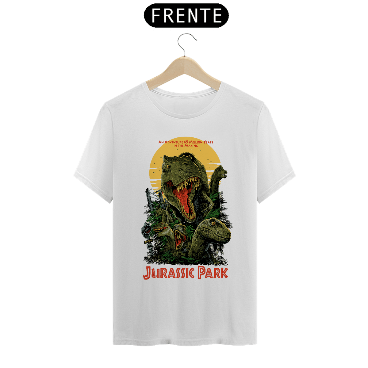 Nome do produto: Camiseta Jurassic Park 1