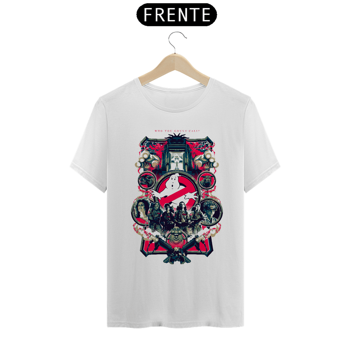 Nome do produto: Camiseta Caça Fantasmas - Who You Gonna Call