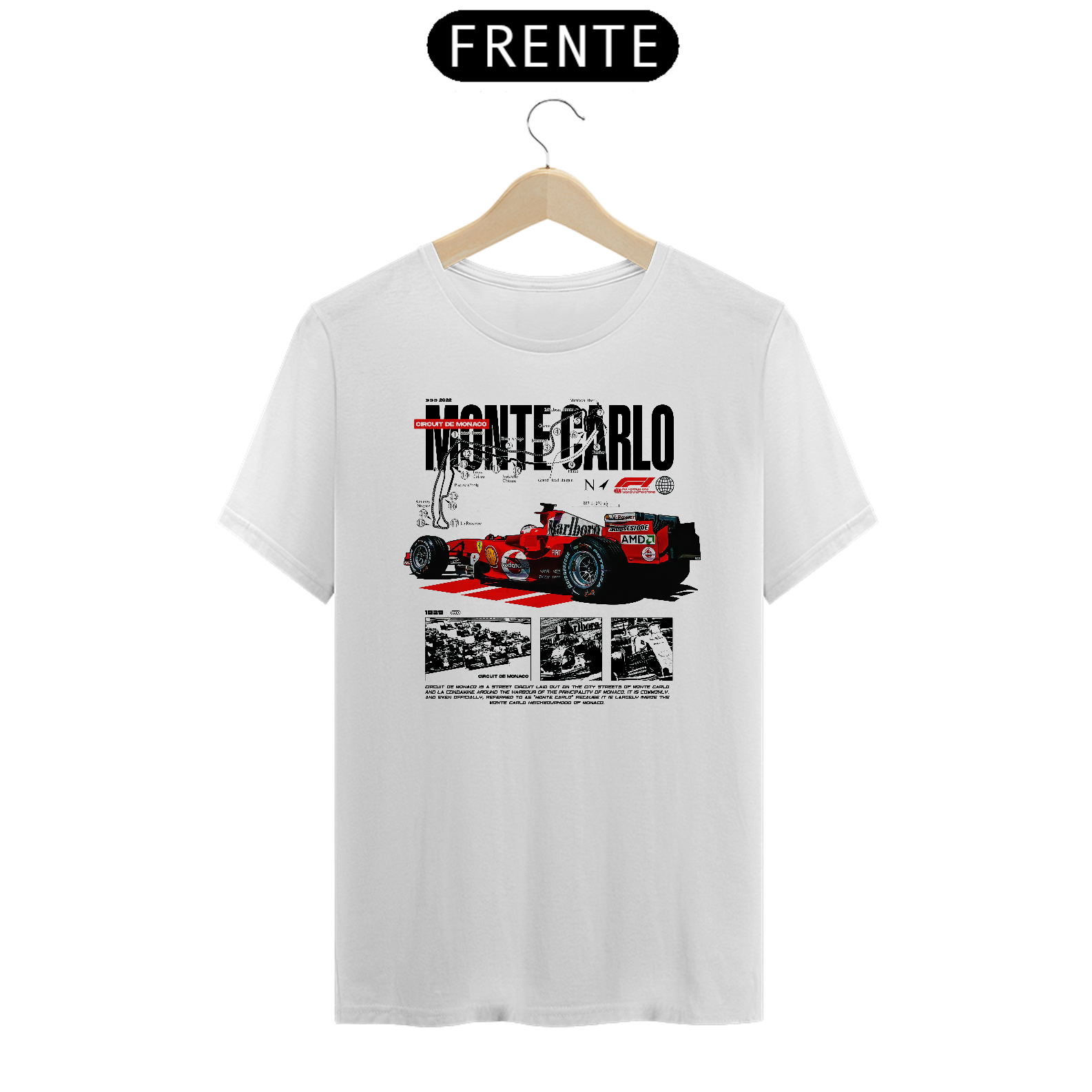 Camiseta Ferrari - Monte Carlo