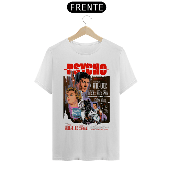 Camiseta Psicose Clássica 1960