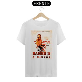 Nome do produto Camiseta Rambo II - A Missão