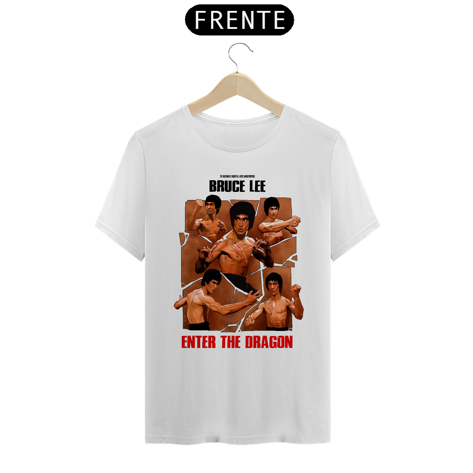 Camiseta Bruce Lee - Enter the Dragon