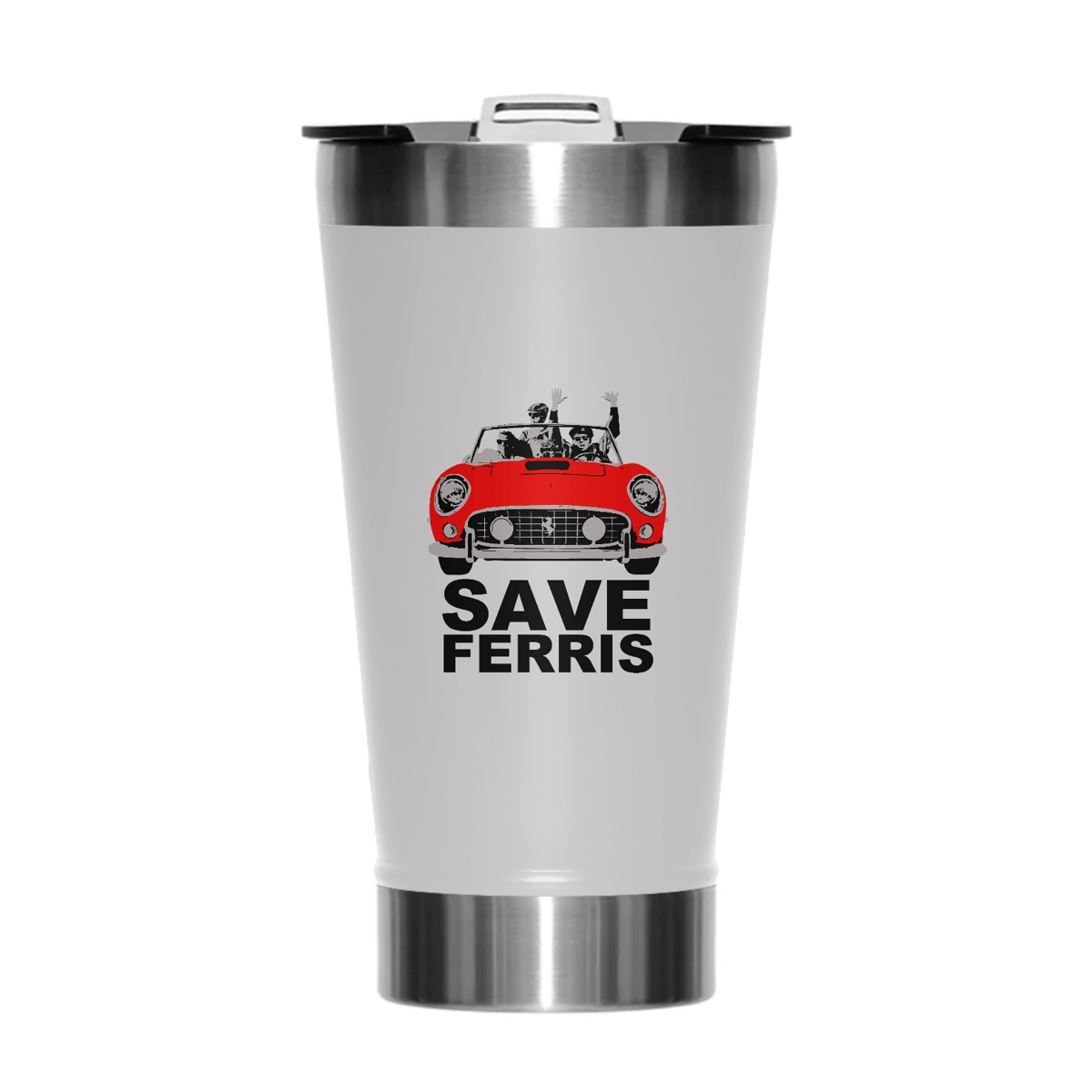 Nome do produto: Copo Térmico Curtindo a Vida Adoidado - Save Ferris