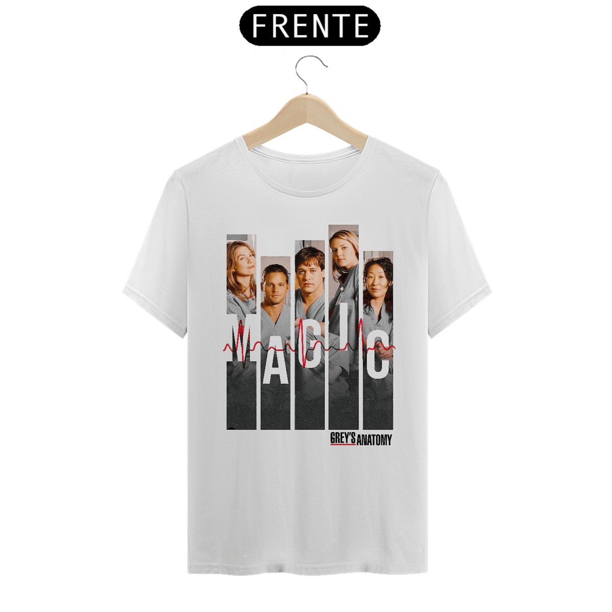 Nome do produto: Camiseta Grey\'s Anatomy - Magic