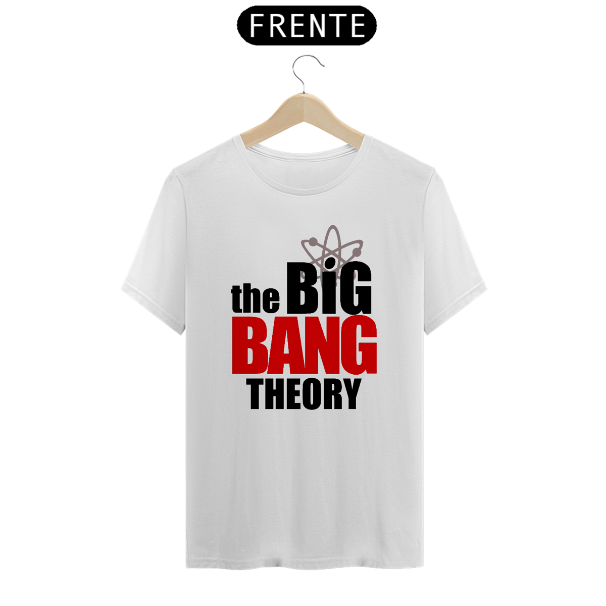 Nome do produto: Camiseta The Big Bang Theory - Logo