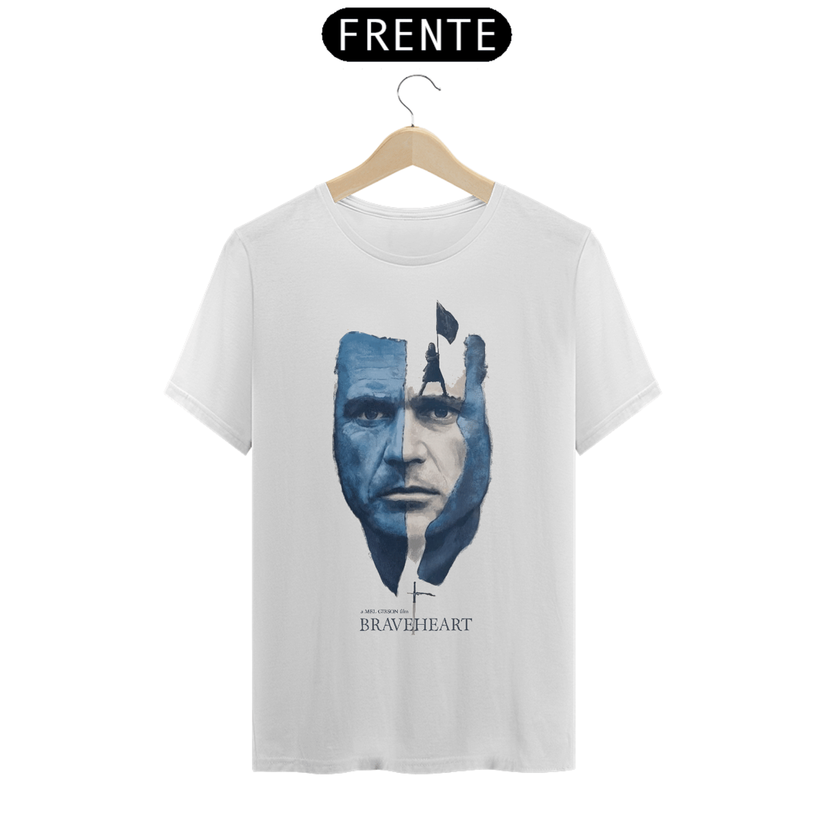 Nome do produto: Camiseta Coração Valente - Braveheart