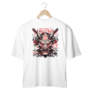 Nome do produto Camiseta Oversized - Fight Your Demons - Coleção Especial 