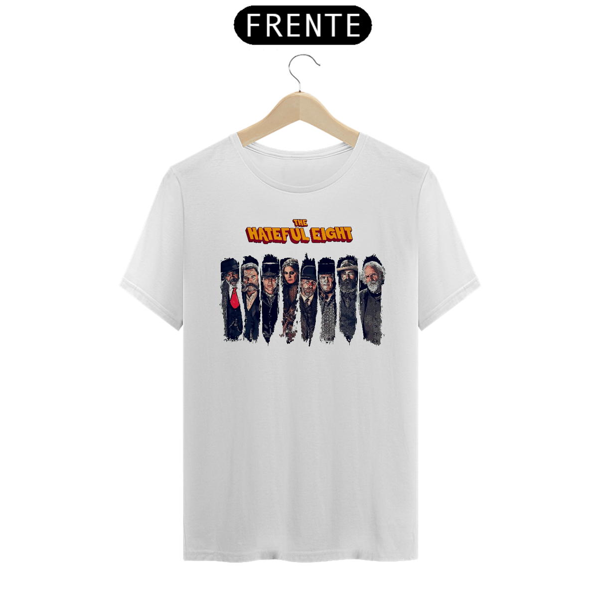 Nome do produto: Camiseta Os 8 Odiados - Versão II