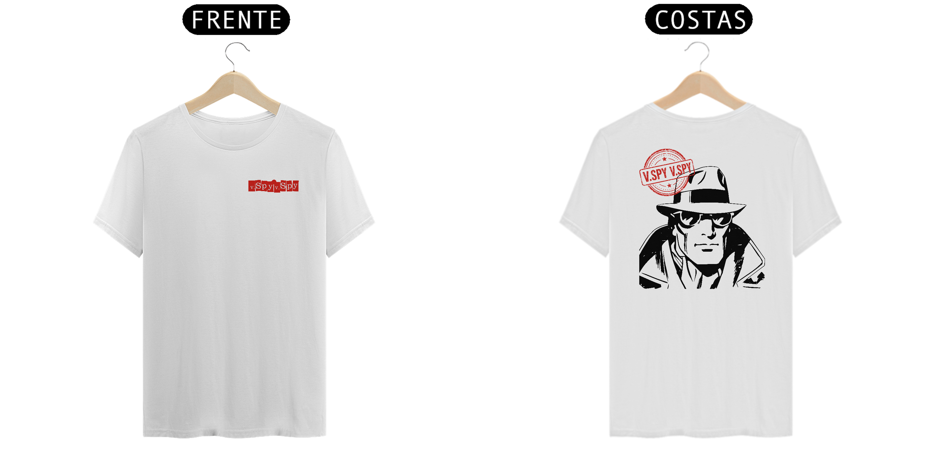 Camiseta V.SPY V.SPY - Versão II Branca