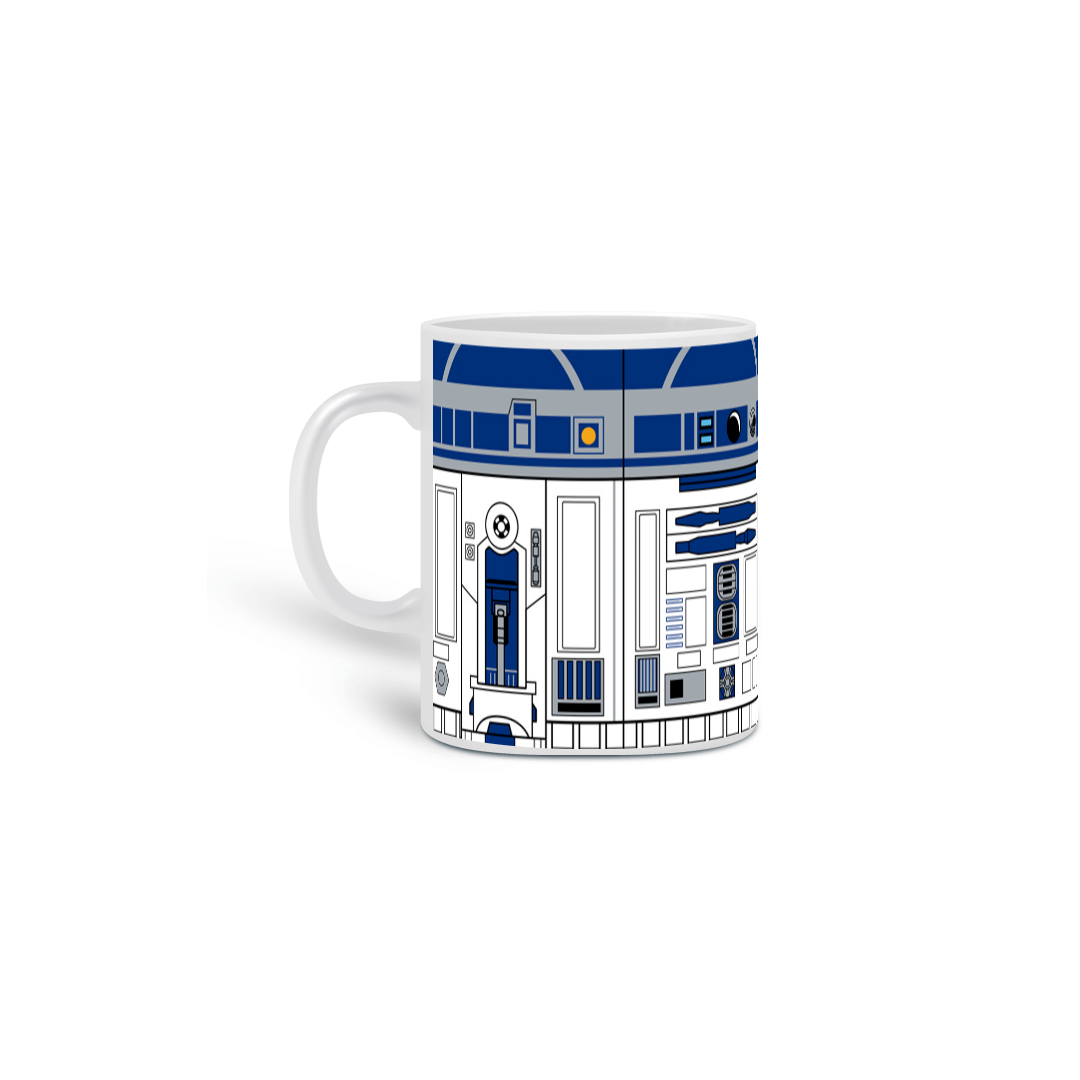 Nome do produto: Caneca Star Wars - R2D2