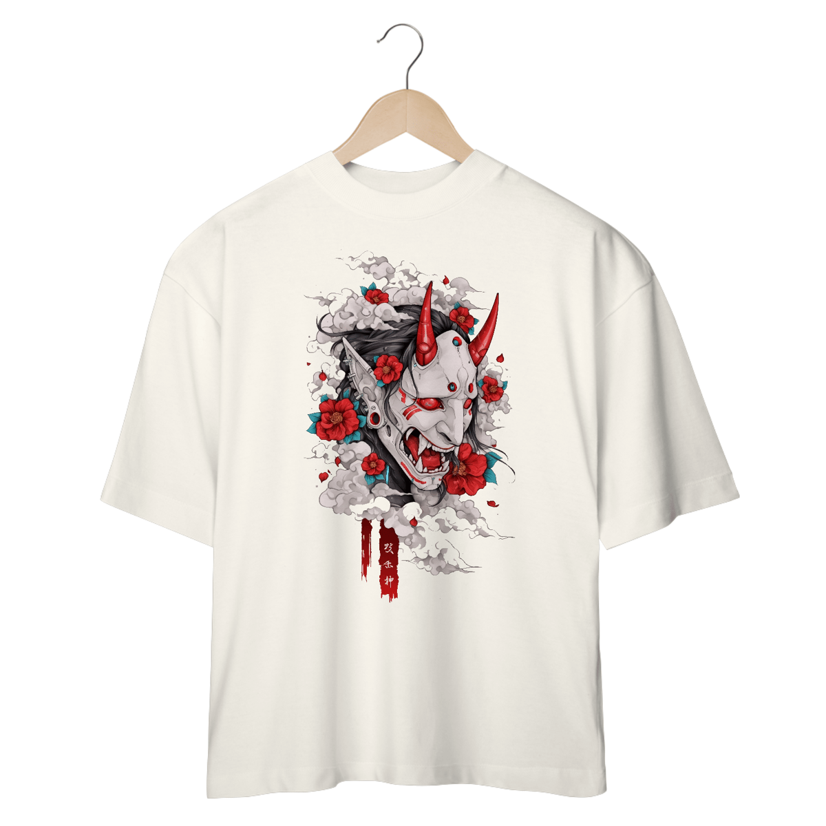 Nome do produto: Camiseta Oversized - Oni - Coleção Especial \