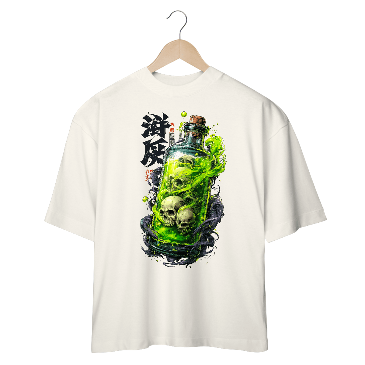 Nome do produto: Camiseta Oversized - Skull - Coleção Especial \