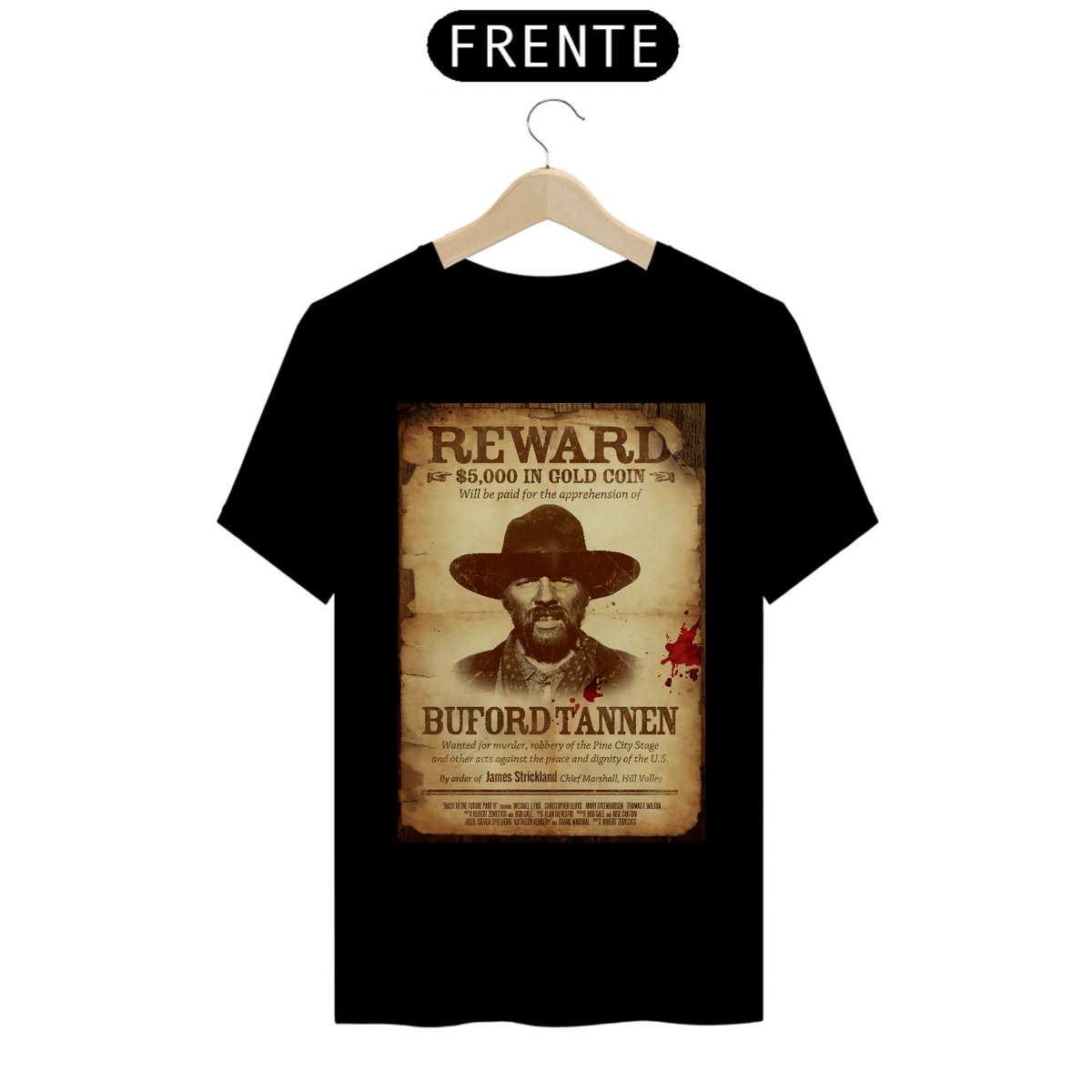 Nome do produto: Camiseta Reward Buford Tanner - De Volta para o Futuro III