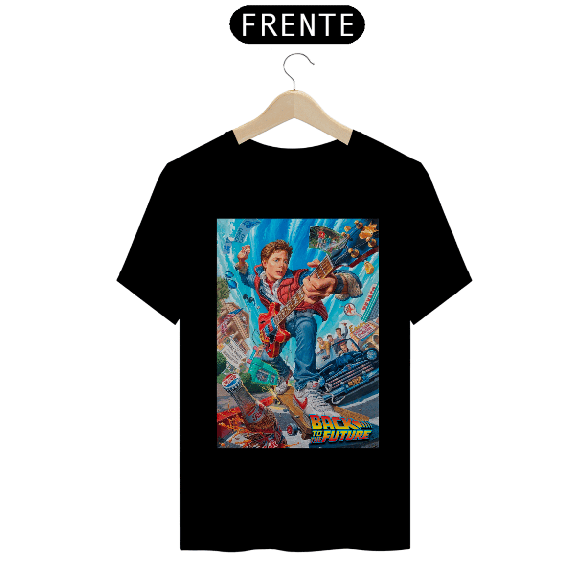Nome do produto: Camiseta Marty McFly - De Volta para o Futuro I