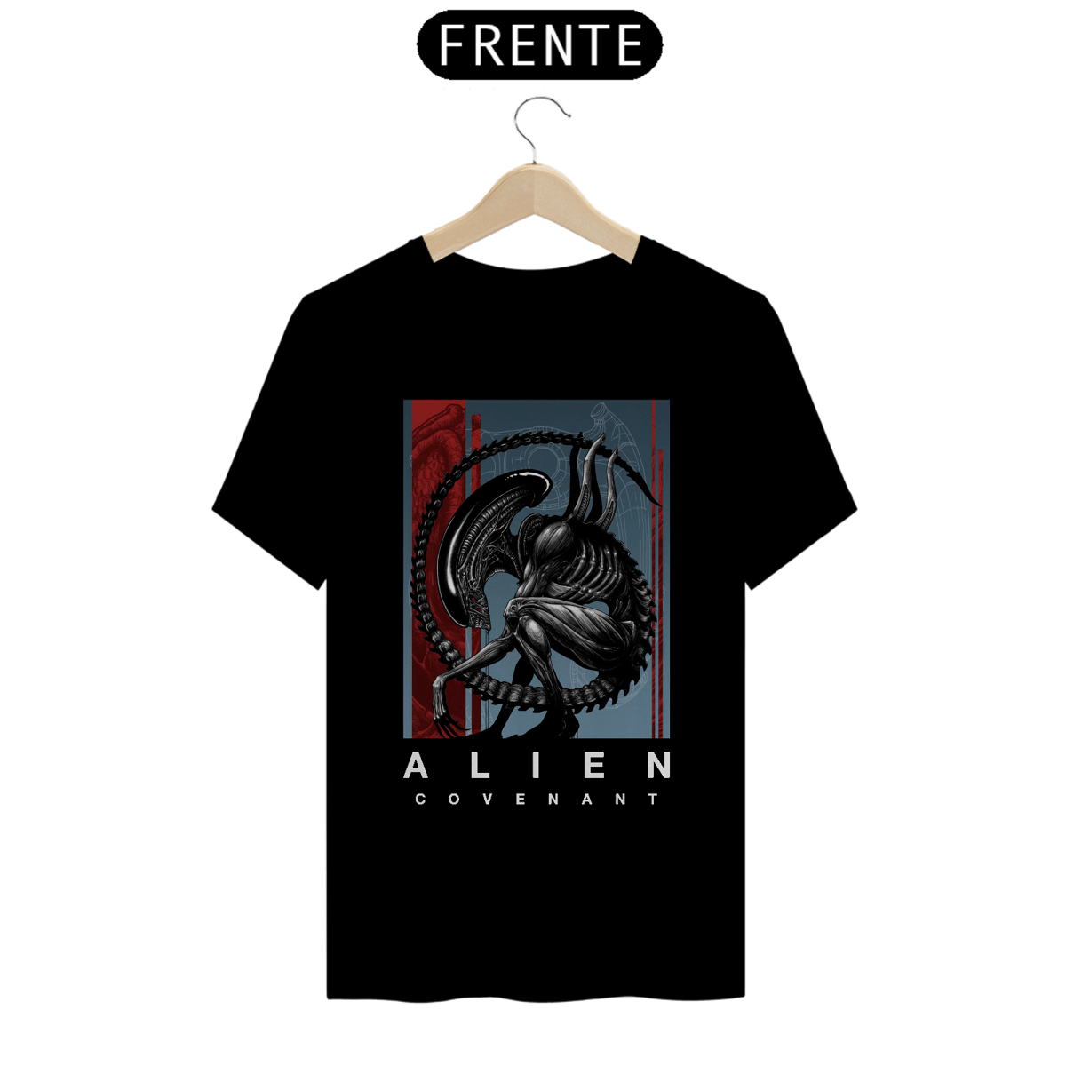 Nome do produto: Camiseta Alien - Covenant
