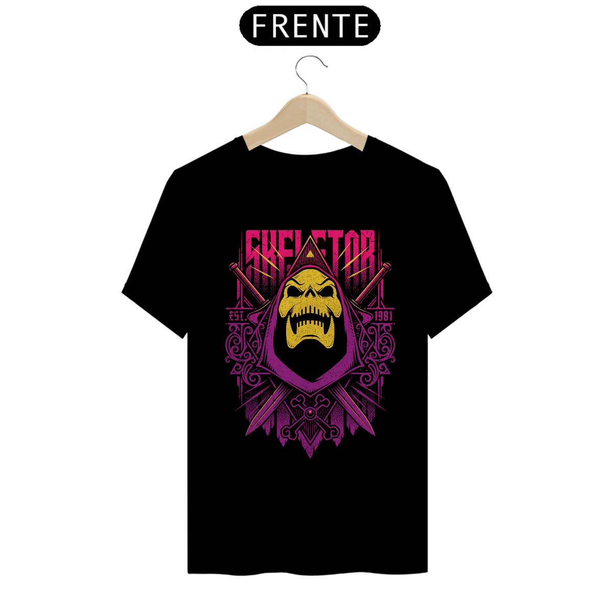 Nome do produto: Camiseta Esqueleto