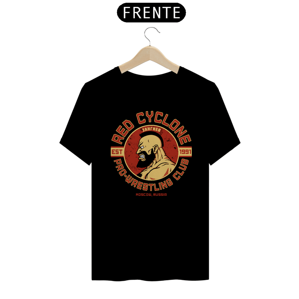 Nome do produto: Camiseta Street Fighter - Zangief