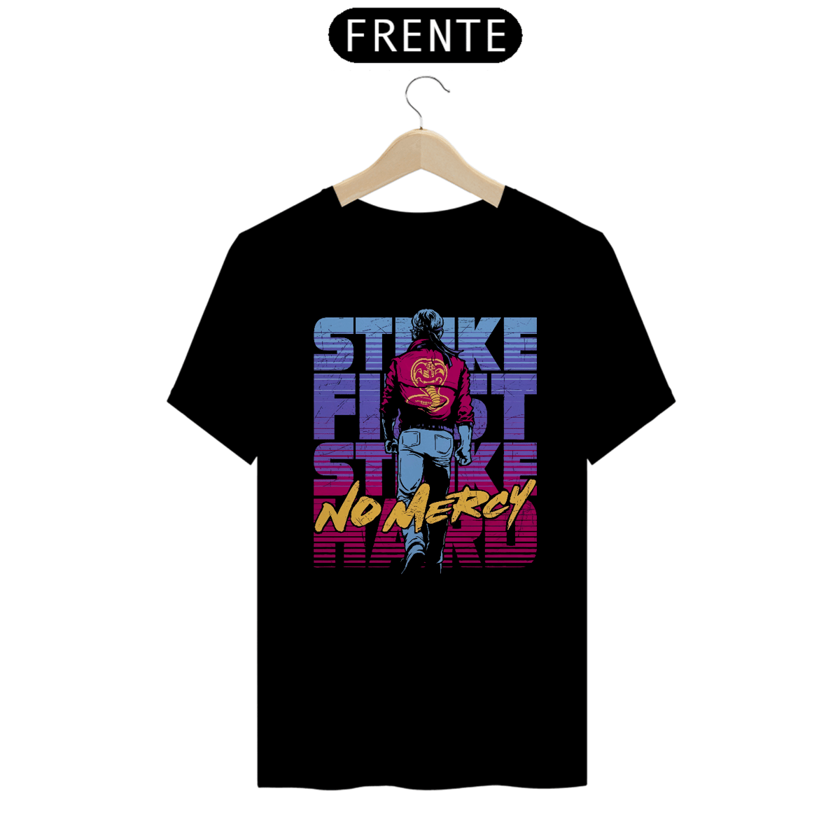 Nome do produto: Camiseta Cobra Kai - No Mercy