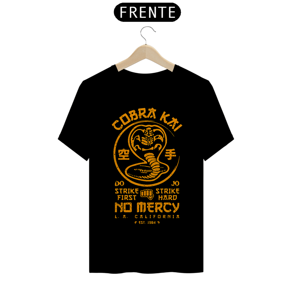 Nome do produto: Camiseta Cobra Kai - Dojo (estampa frontal)