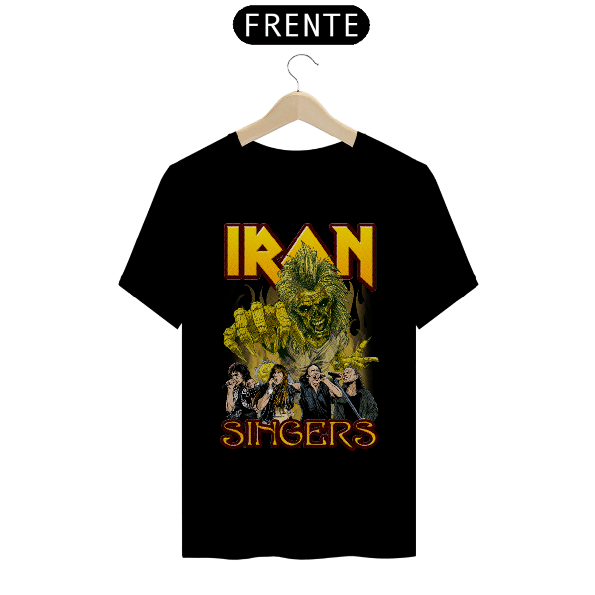Nome do produto: Camiseta Iron Singers