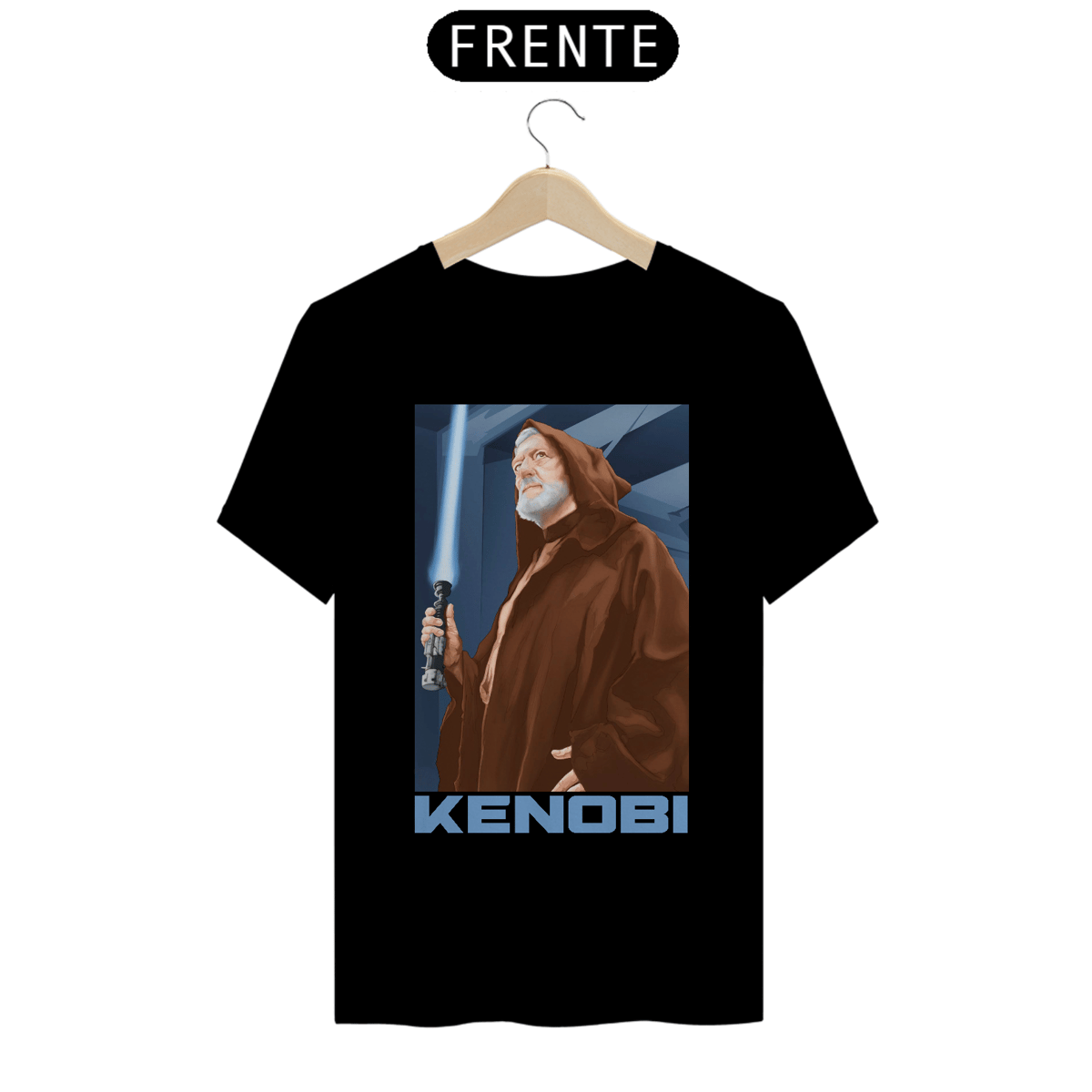 Nome do produto: Camiseta star Wars - Kenobi
