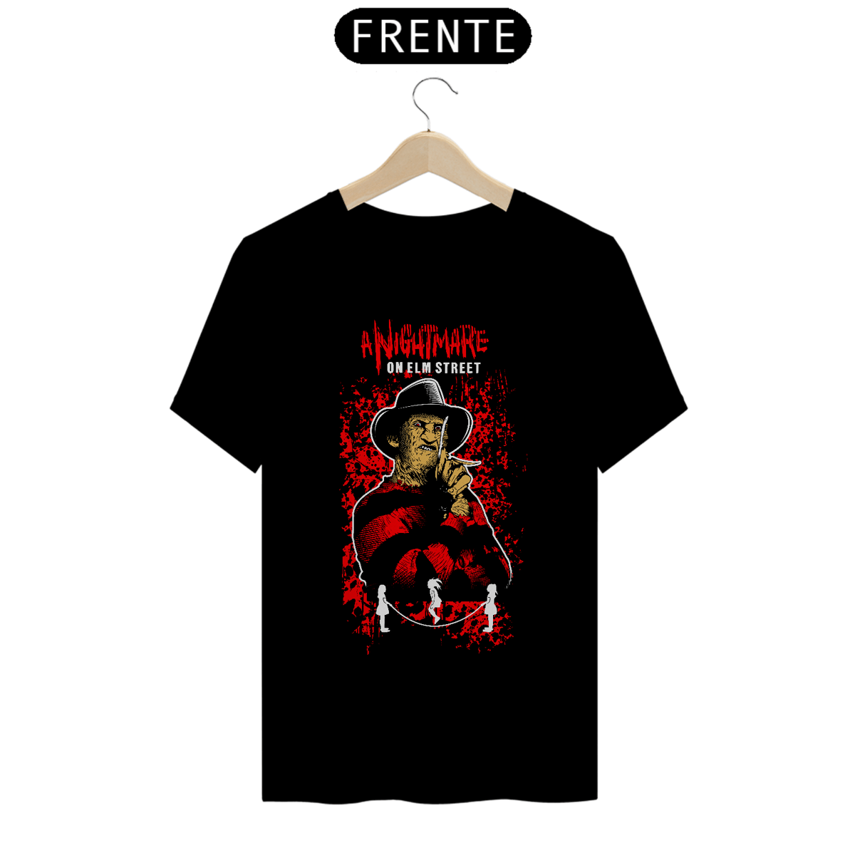 Nome do produto: Camiseta A Hora do Pesadelo