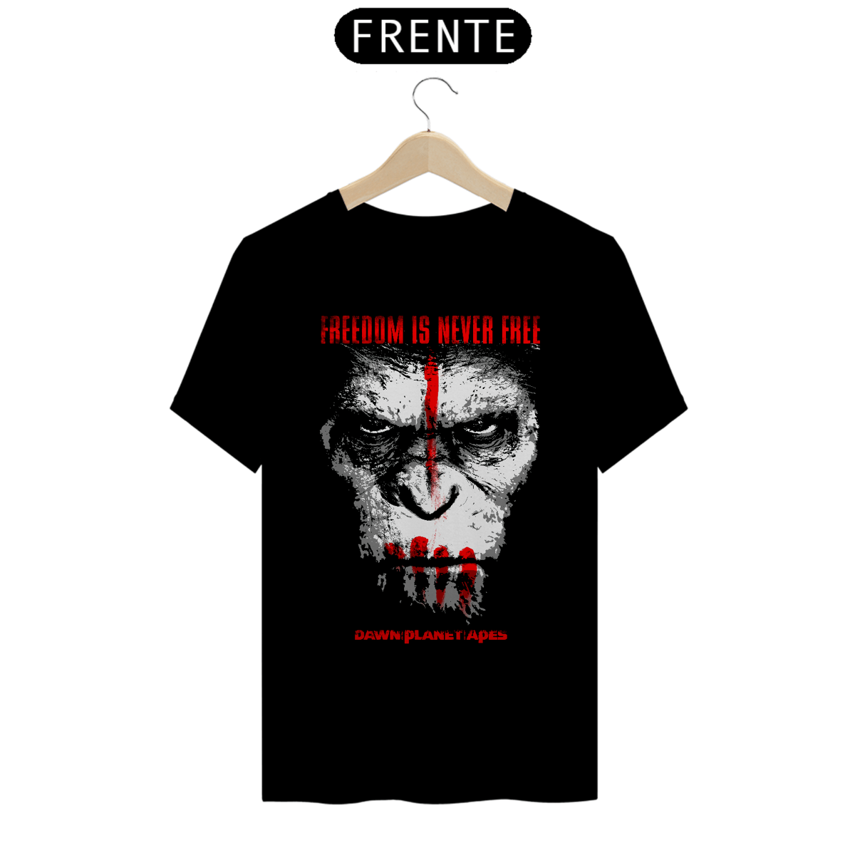 Nome do produto: Camiseta Planeta dos Macacos - O Confronto