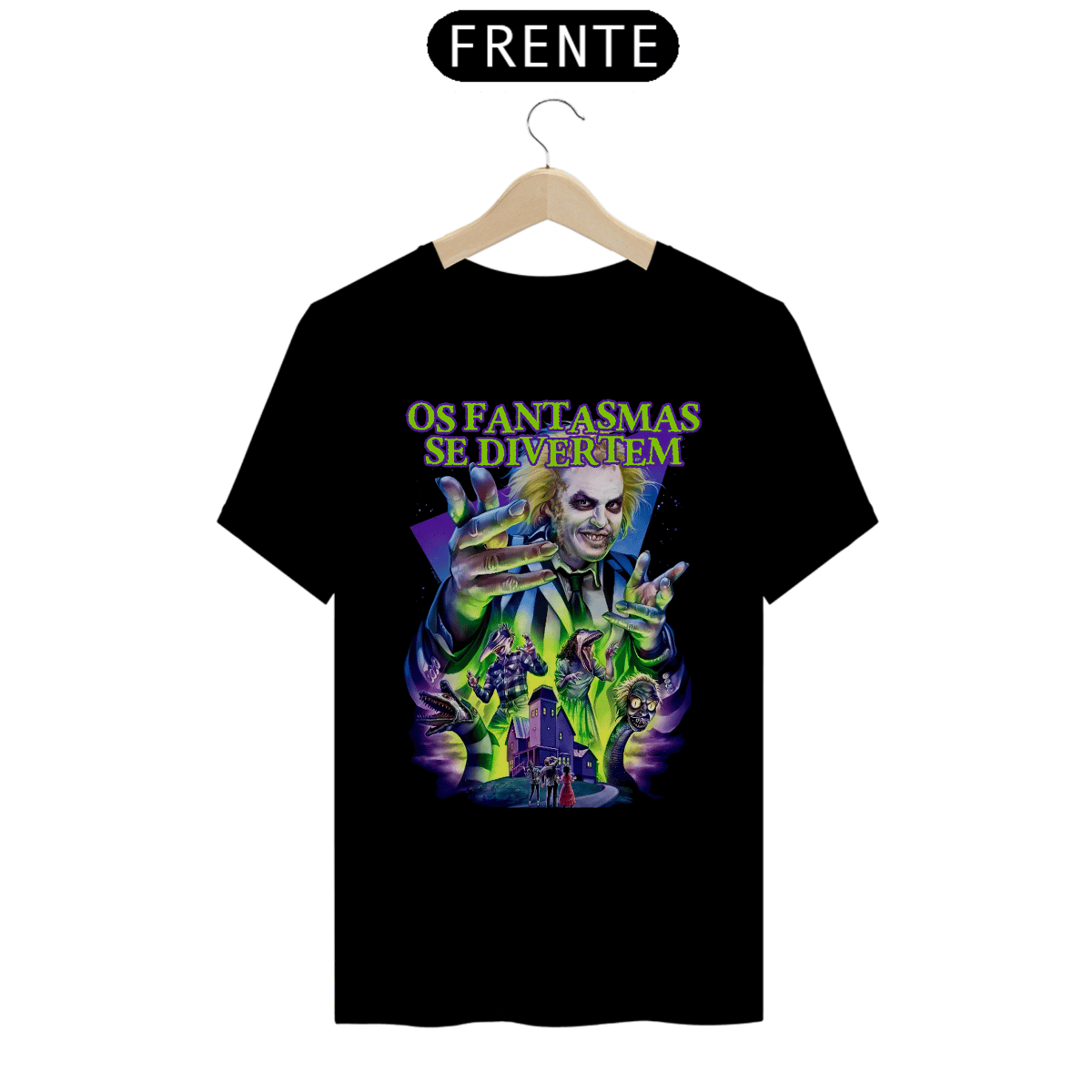 Nome do produto: Camiseta Os Fantasmas se Divertem