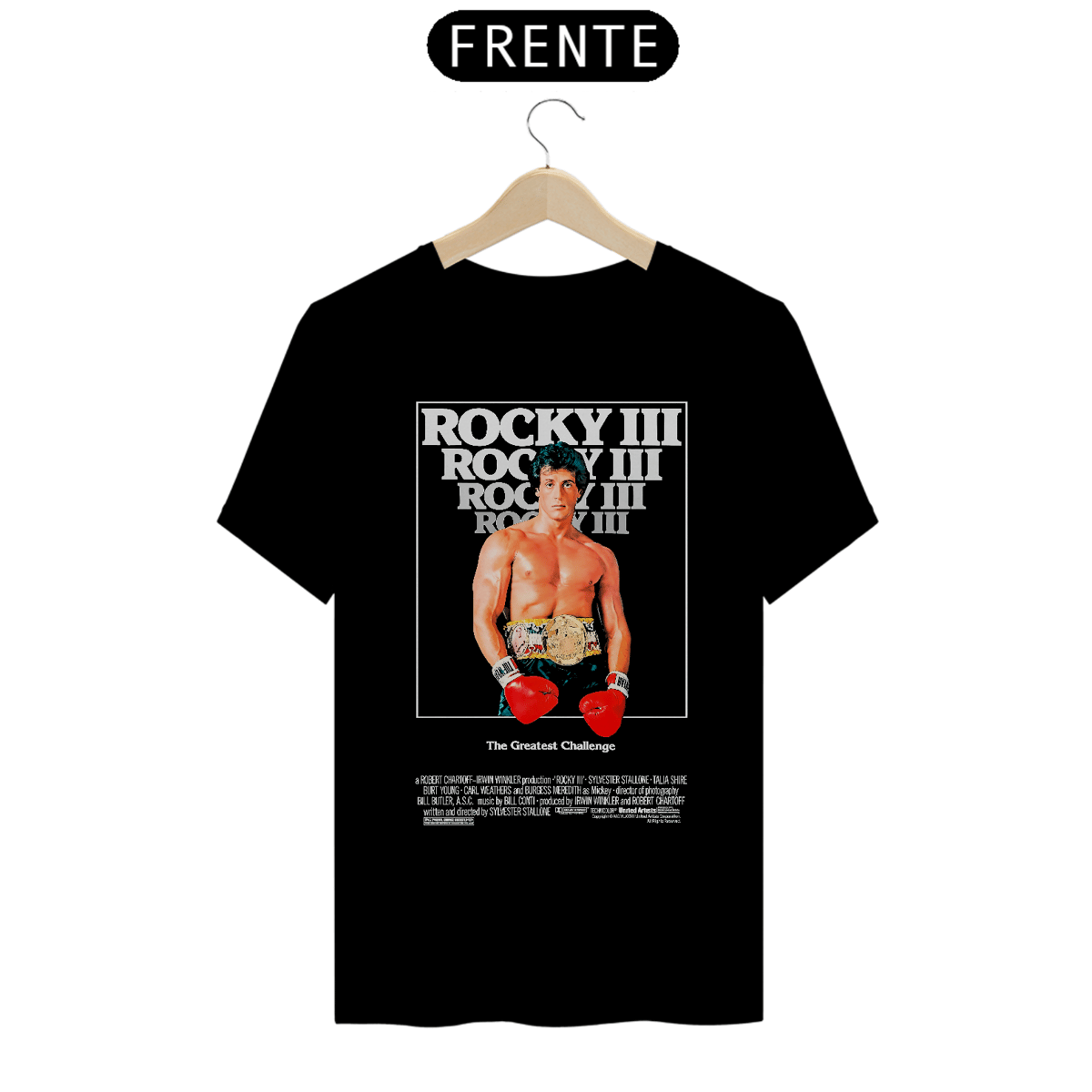 Nome do produto: Camiseta Rocky III