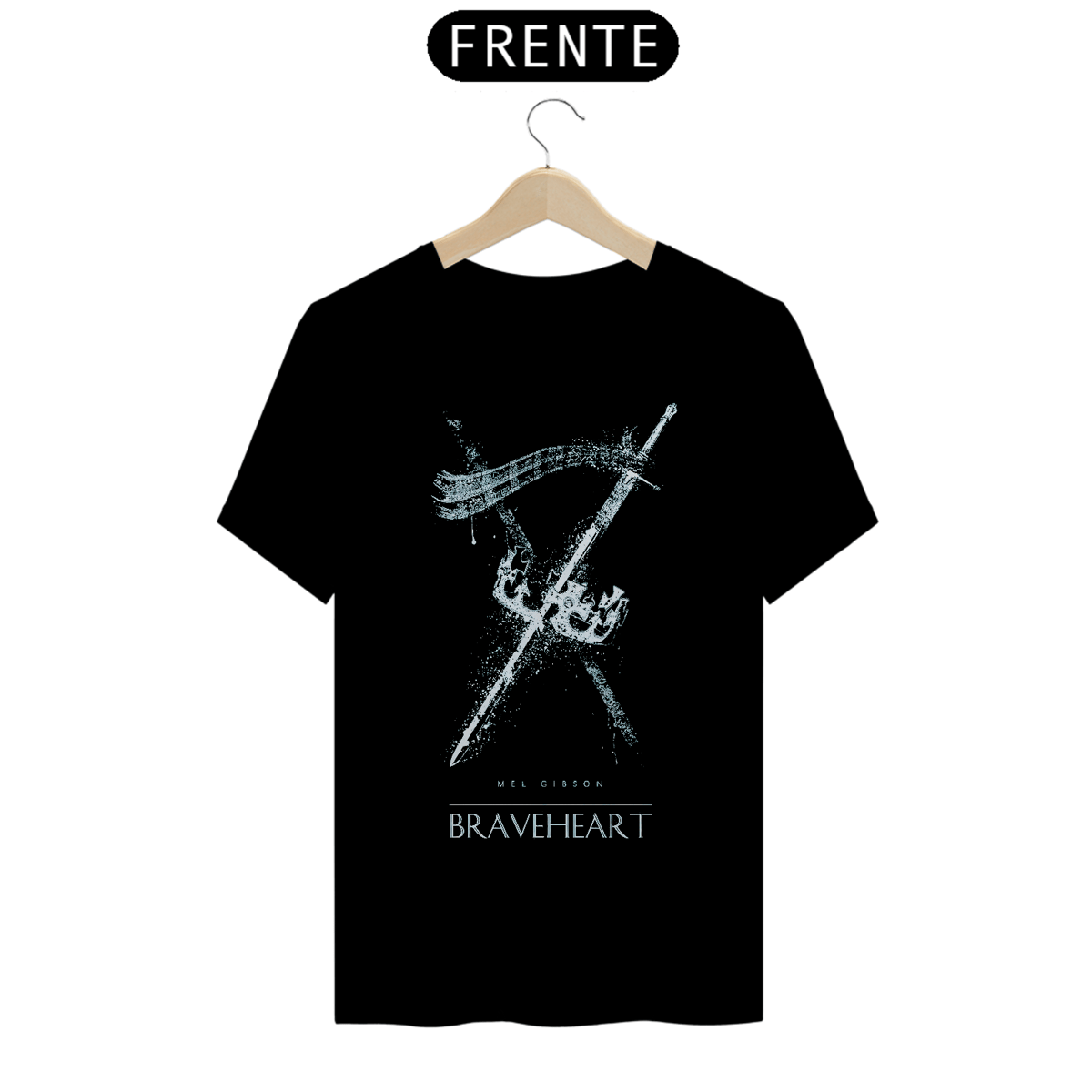 Nome do produto: Camiseta Coração Valente
